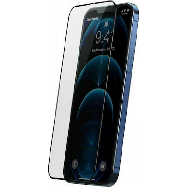 Baseus Anti-Blue Light Full Face Tempered Glass Μαύρο (iPhone 12 mini)